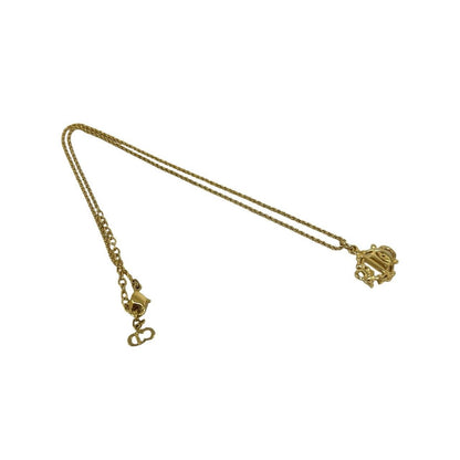 Dior Vintage Logo Pendant Gold — view 5