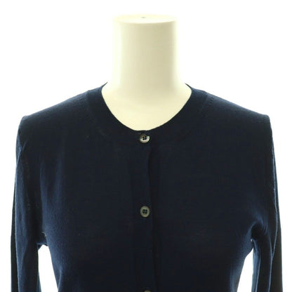 Prada Cardigan Long Sleeve Wool 38 Navy SY AD — view 4