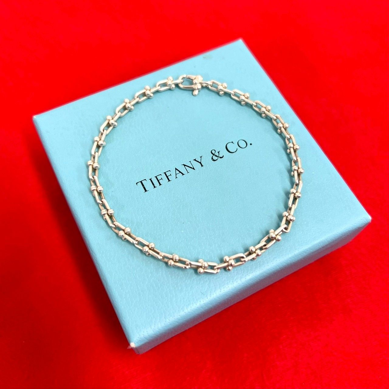 Tiffany & Co Microlink Bracelet 925 Sterling Silver