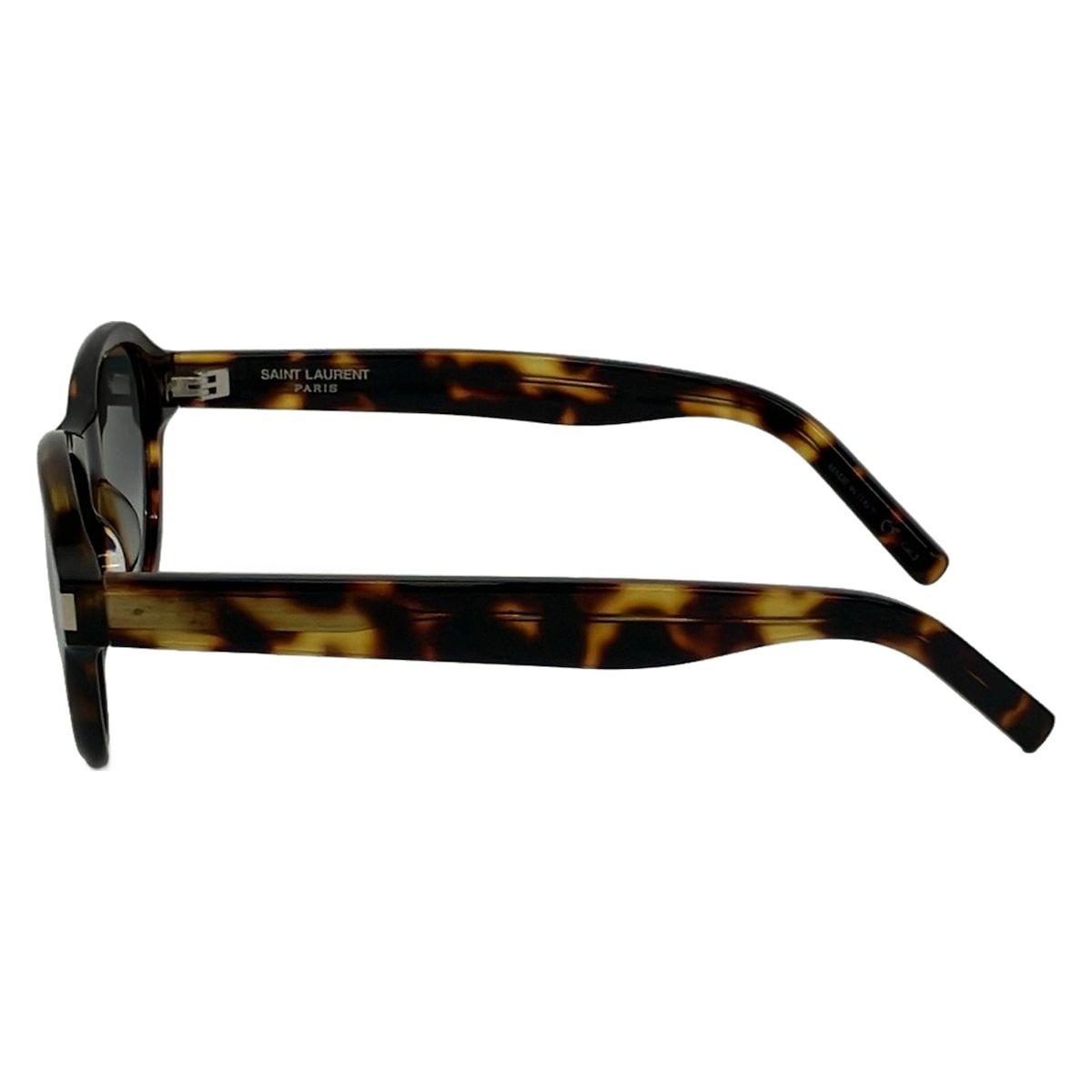 Saint Laurent Paris Sunglasses Black Dark Brown Eyewear — view 2