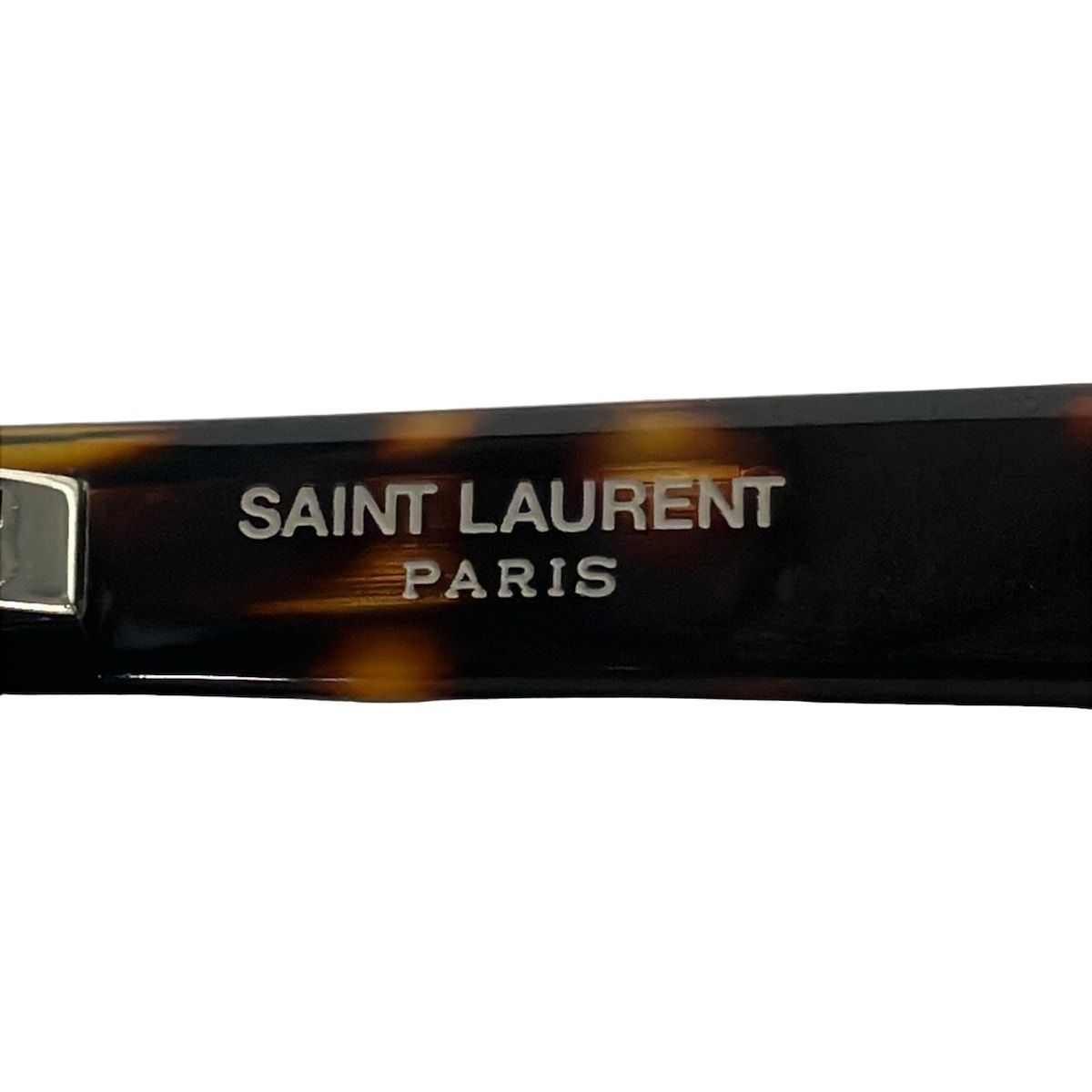 Saint Laurent Paris Sunglasses Black Dark Brown Eyewear — view 4
