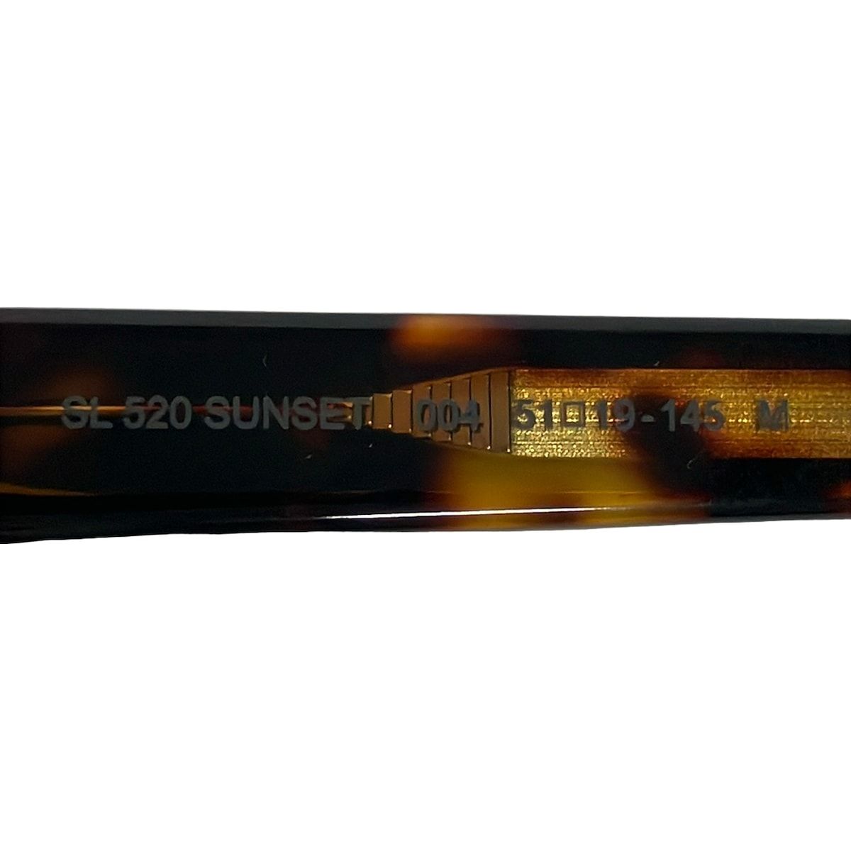 Saint Laurent Paris Sunglasses Black Dark Brown Eyewear — view 5
