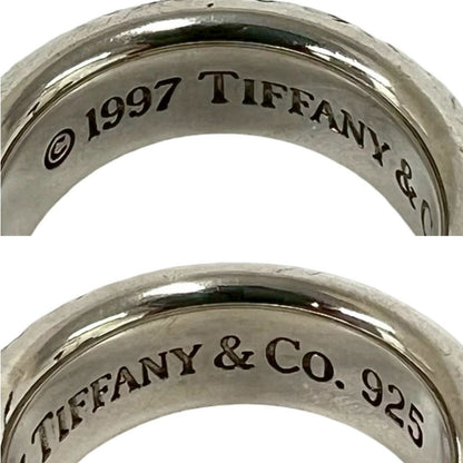 Tiffany & Co Vintage Narrow Ring 925 Sterling Silver — view 3