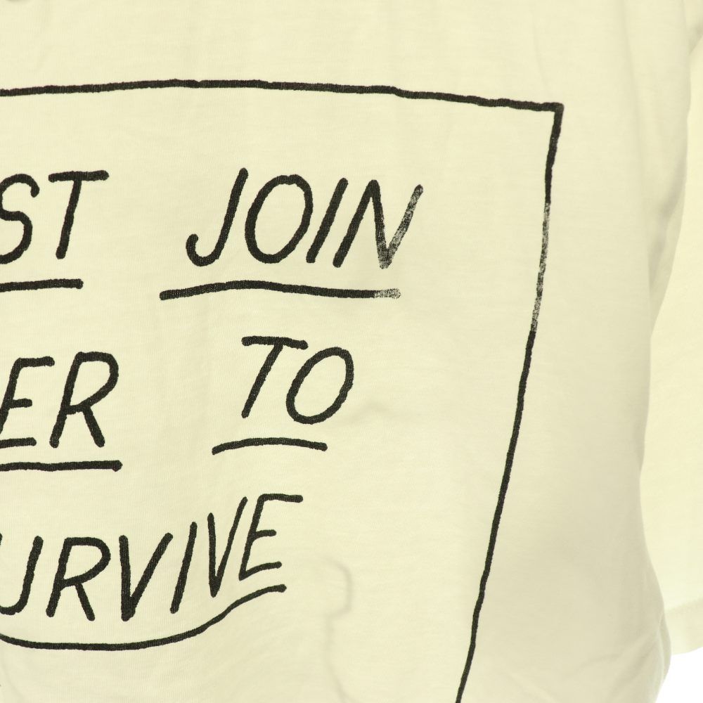 Loewe Dont Forget Print T-Shirt Short Sleeve Xxs White SY — view 7