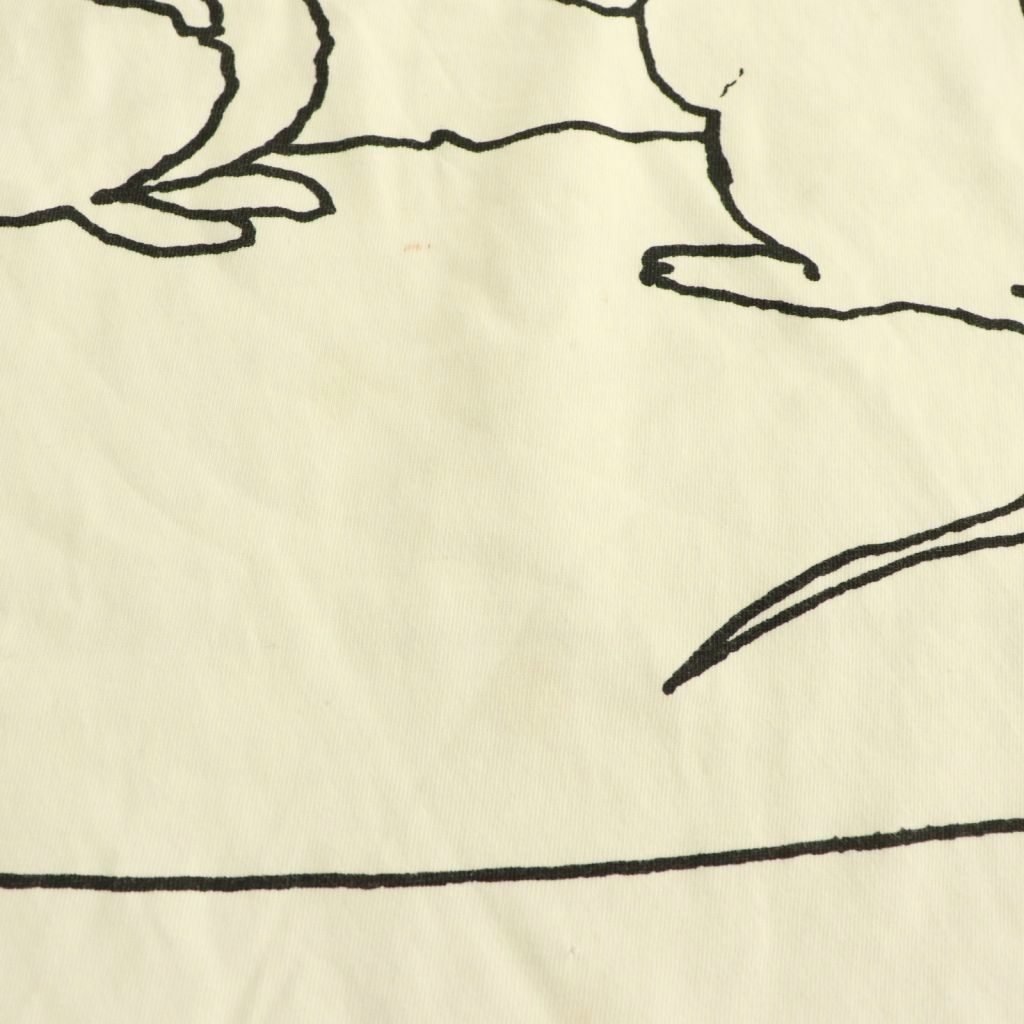 Loewe Dont Forget Print T-Shirt Short Sleeve Xxs White SY — view 6