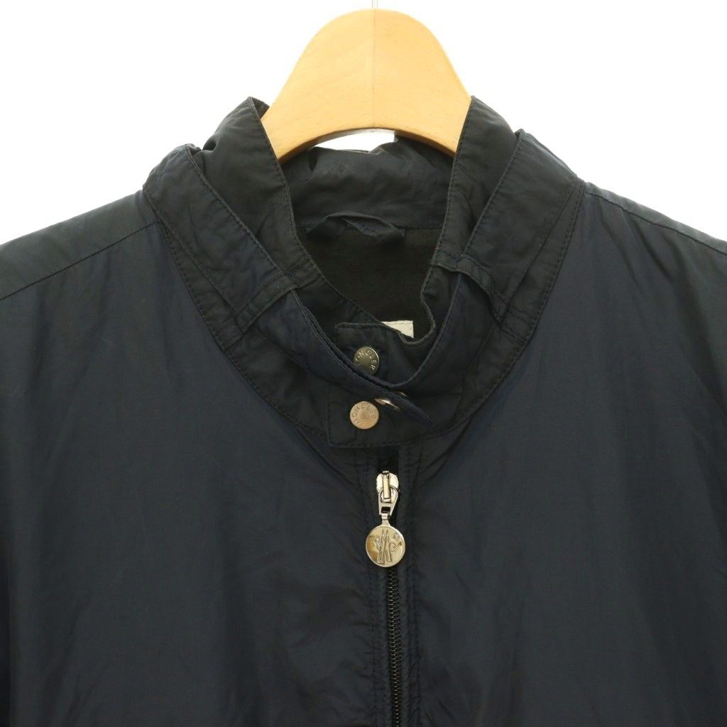 Moncler Nylon Jacket Zip Up 3 Navy DO — view 4