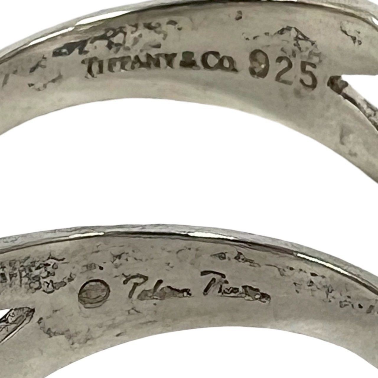 Tiffany & Co Loving Heart Ring 925 Sterling Silver — view 3
