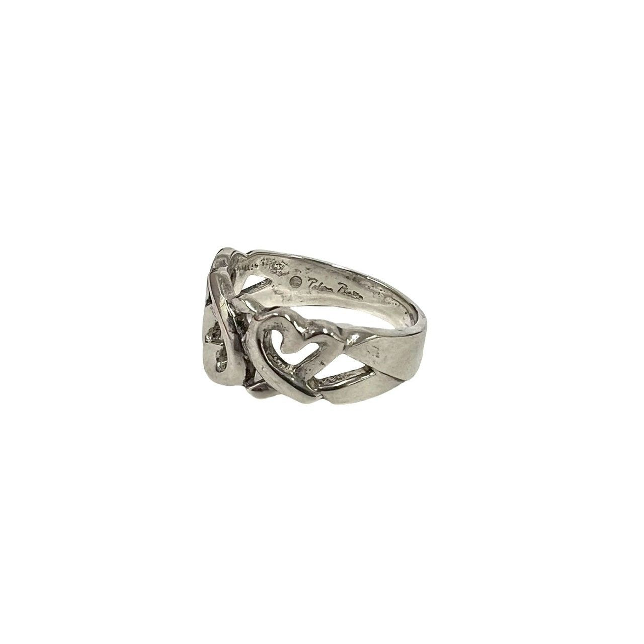 Tiffany & Co Loving Heart Ring 925 Sterling Silver — view 4