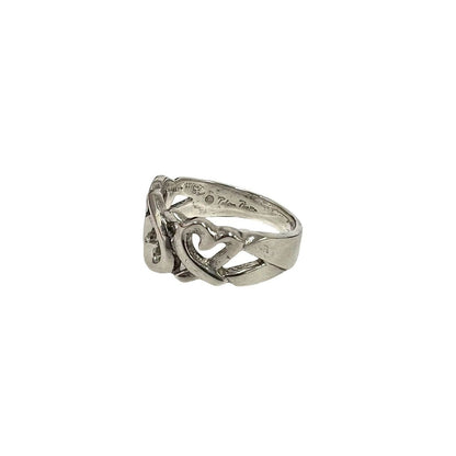 Tiffany & Co Loving Heart Ring 925 Sterling Silver — view 4