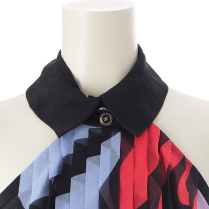 Chanel Collection Silk Maxi Dress Multicolor 34 — view 5