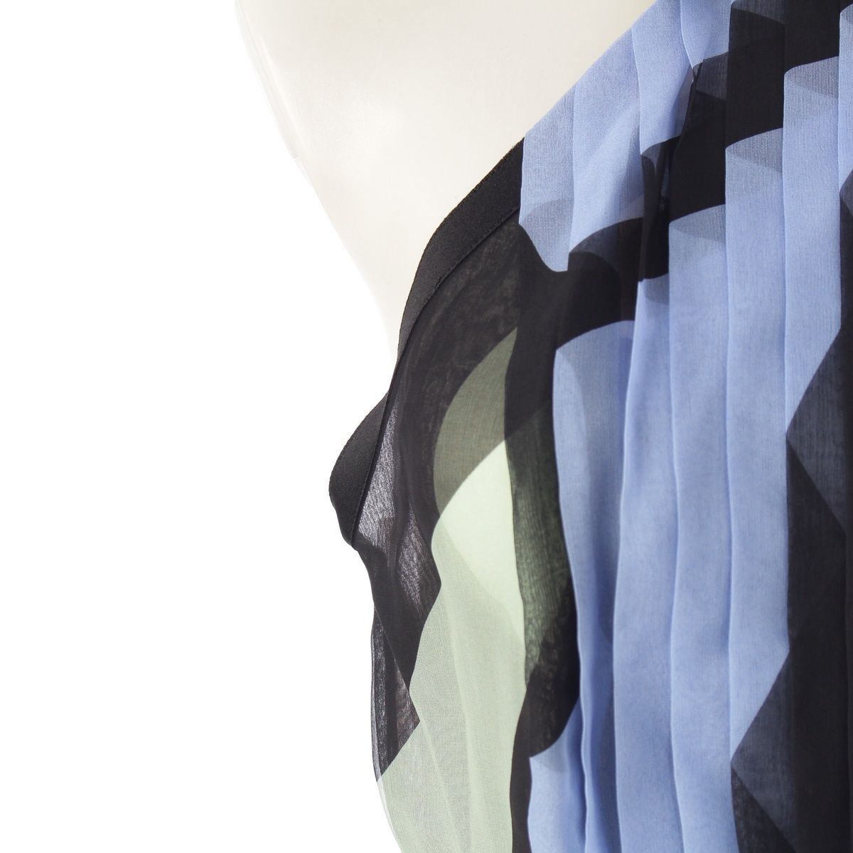 Chanel Collection Silk Maxi Dress Multicolor 34 — view 6