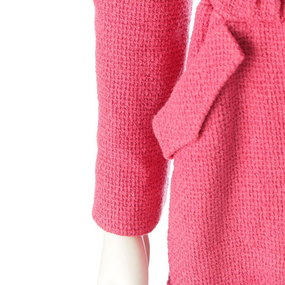 Chanel CC Logo Button Tweed All in Jumps Jumpsuits Pink 36 Dress — view 6