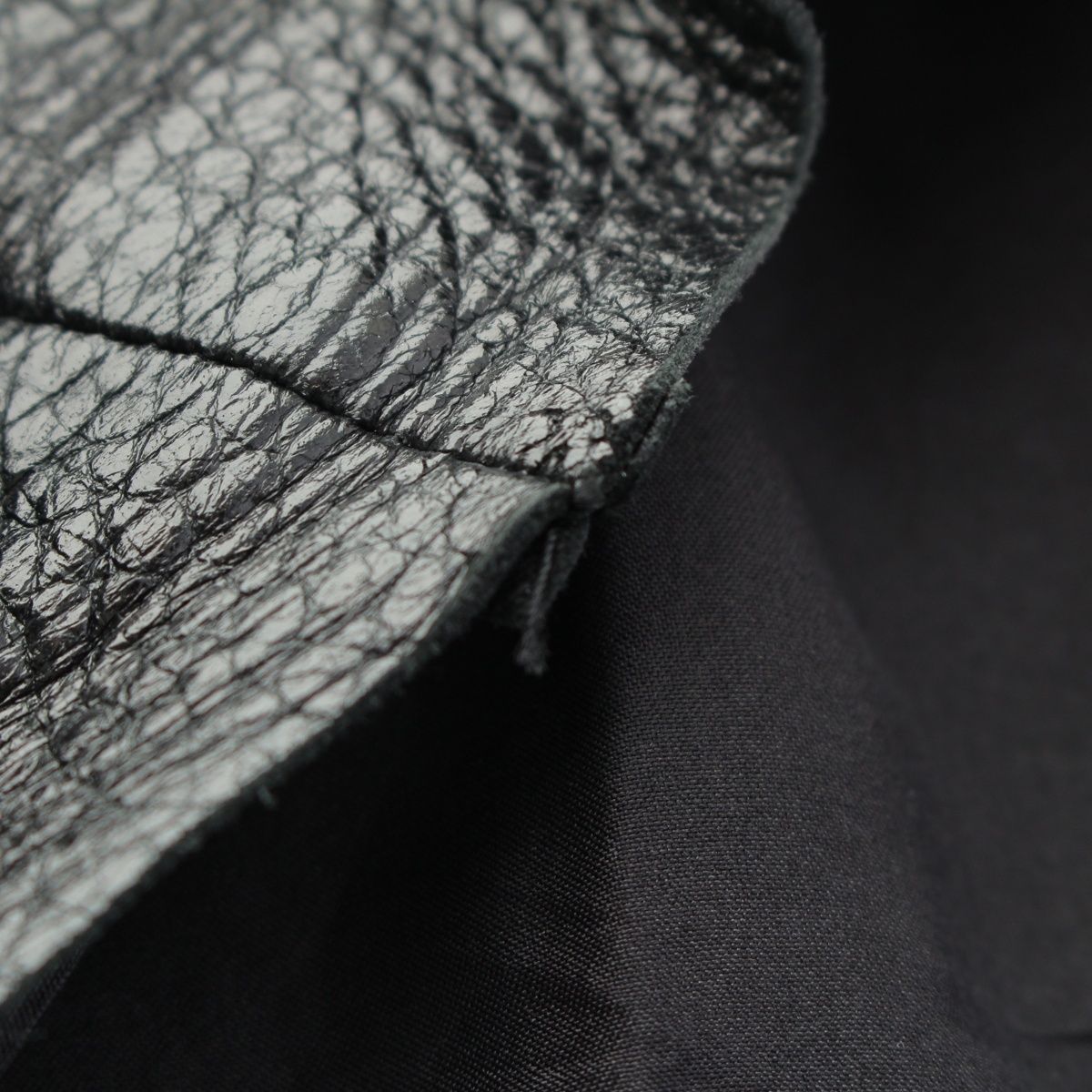 Chanel Tweed Leather Chain Button Shorts Black 36 — view 8