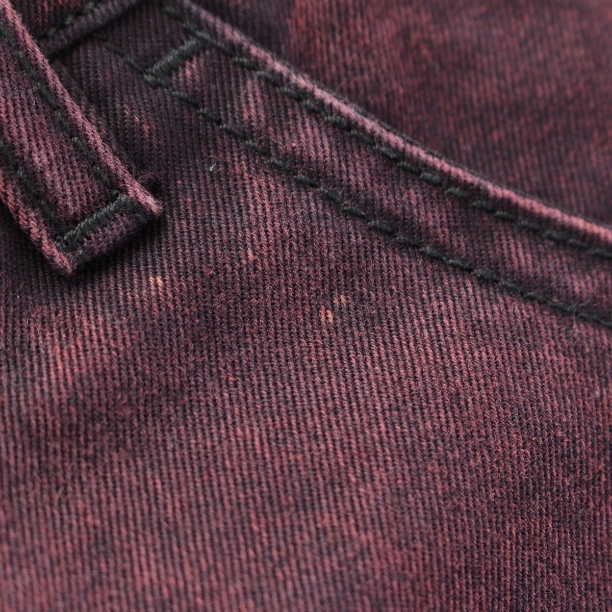 Chanel Cotton Tweed CC Logo Shorts Bordeaux 34 — view 8