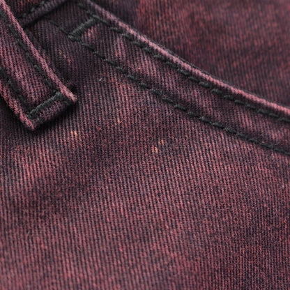 Chanel Cotton Tweed CC Logo Shorts Bordeaux 34 — view 8