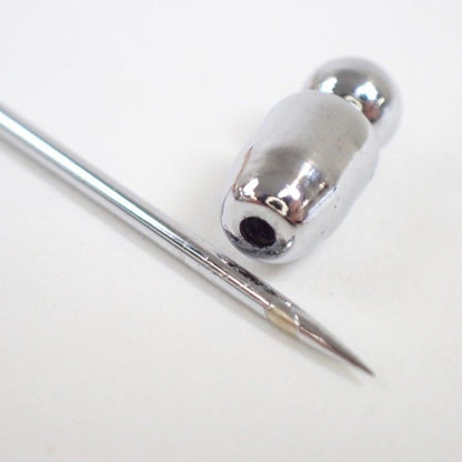 Hermes Brooch Series Silver Metal — view 4