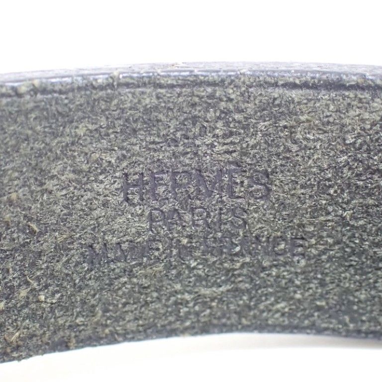 Hermes Bracelet Poultur Black Leather — view 4