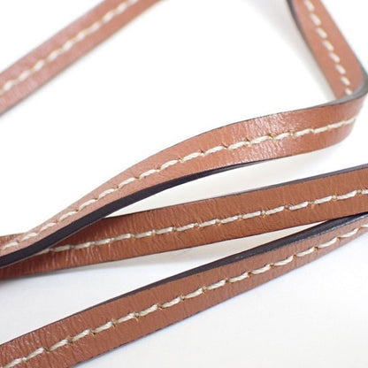 Celine Bag Charm Trio Nhu Brown Leather — view 5