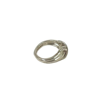 Tiffany & Co Signature Ring 925 Sterling Silver — view 5