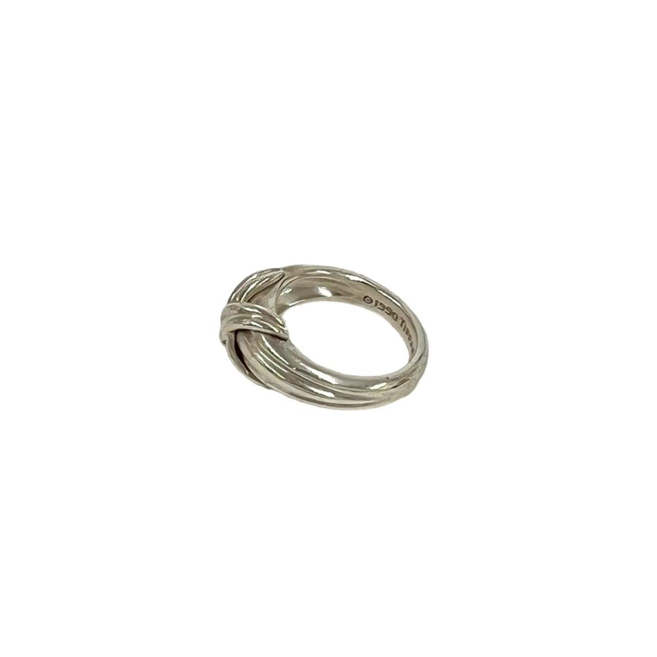 Tiffany & Co Signature Ring 925 Sterling Silver — view 4