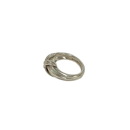 Tiffany & Co Signature Ring 925 Sterling Silver — view 4