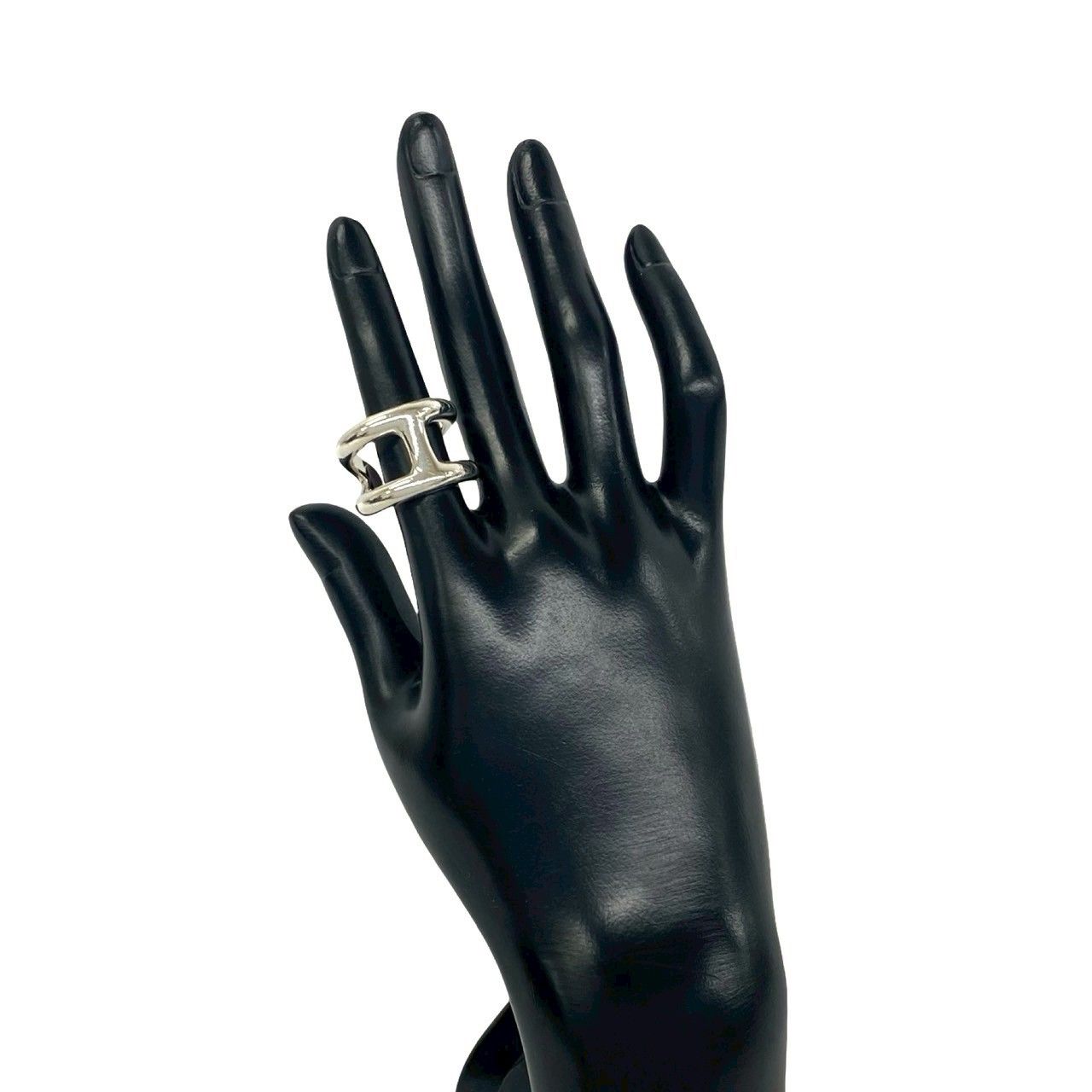 Hermes Osmose GM Ring 925 Sterling Silver — view 2
