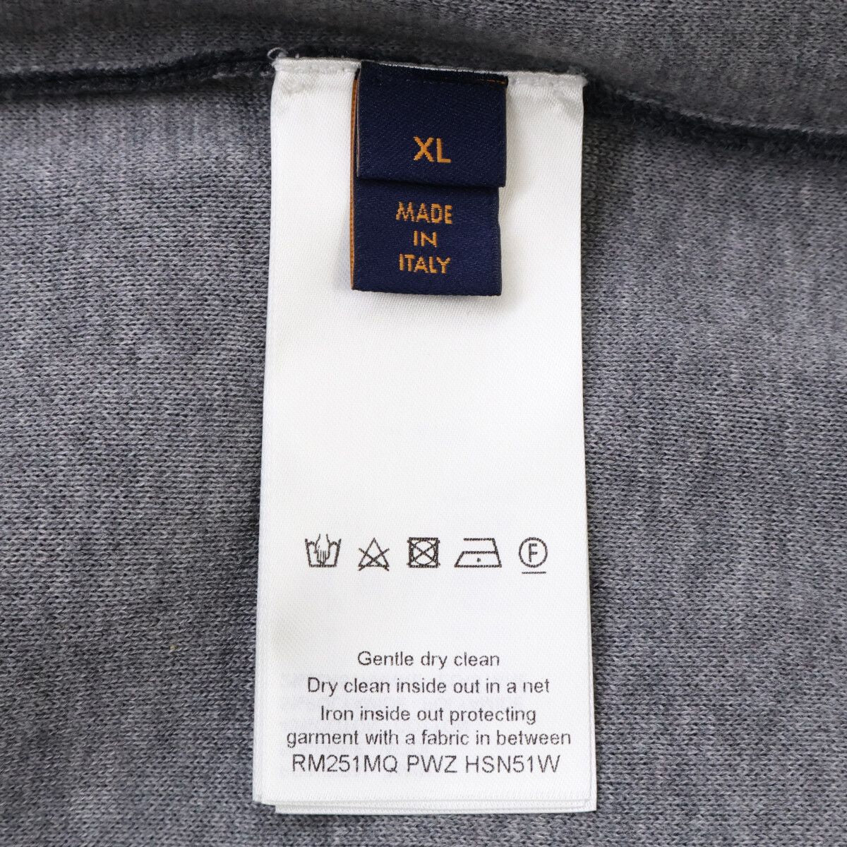 Louis Vuitton Pwz Monogram Double Face Knit Wool Travel Jacket XL — view 5