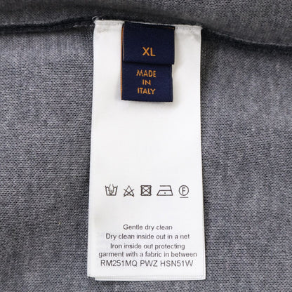 Louis Vuitton Pwz Monogram Double Face Knit Wool Travel Jacket XL — view 5