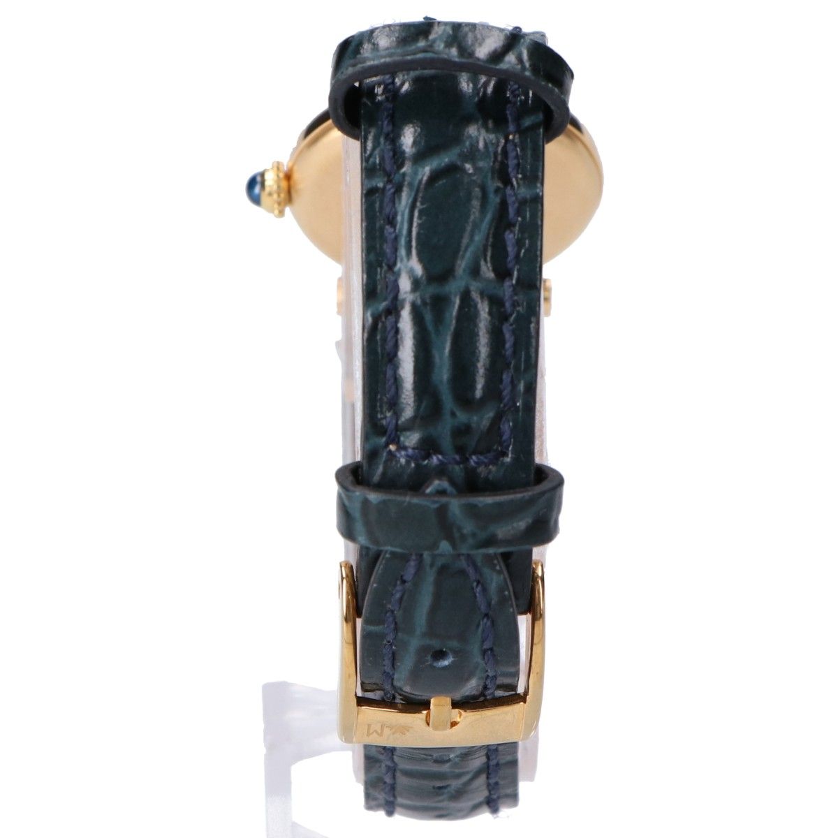 Cartier Polished 925 Must Vendeme Vermeil SM Center Trinity White Dial Quartz — view 5