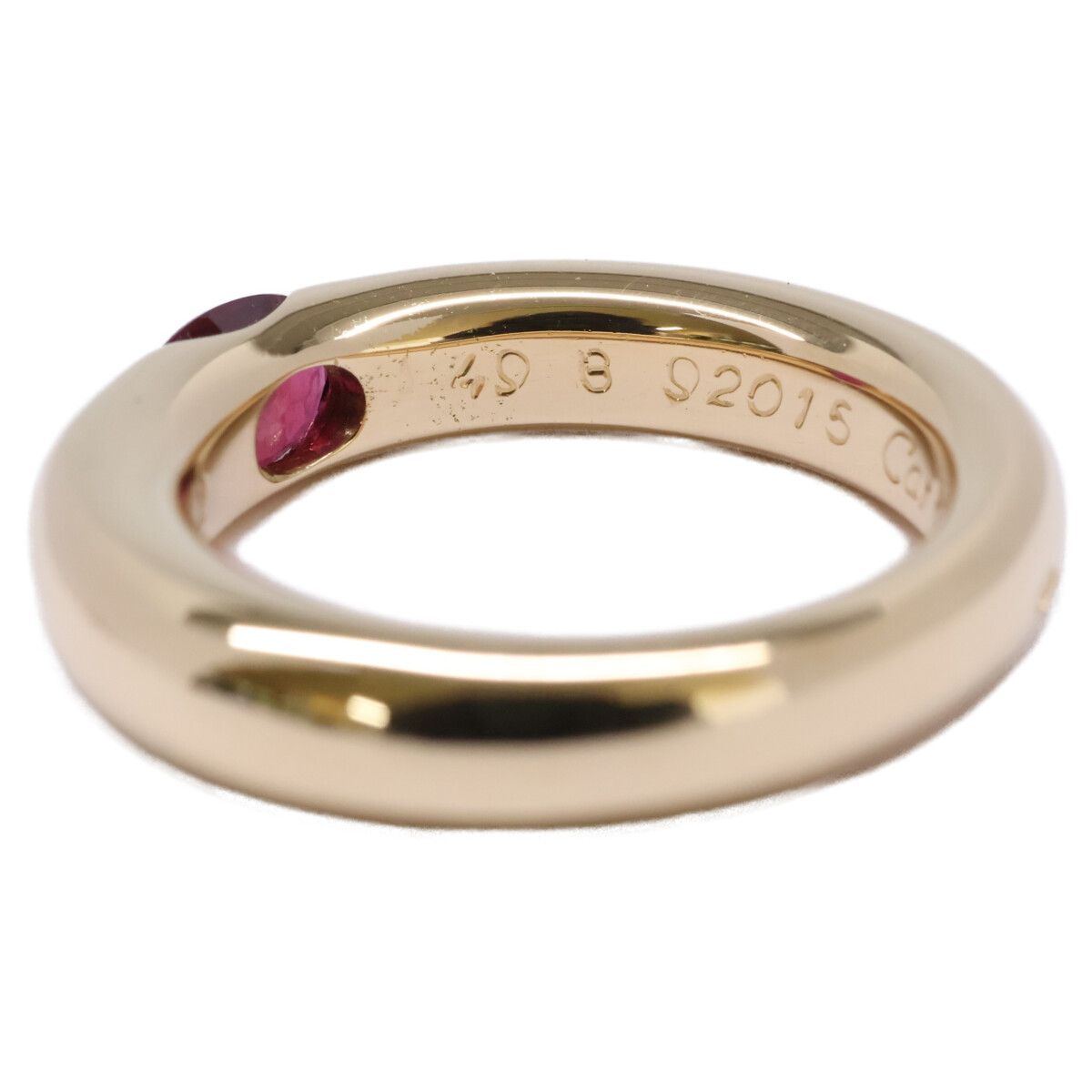Cartier Polished 750 Ruby Ellipse 49 Ring — view 8