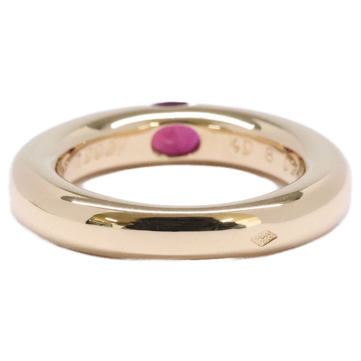 Cartier Polished 750 Ruby Ellipse 49 Ring — view 3