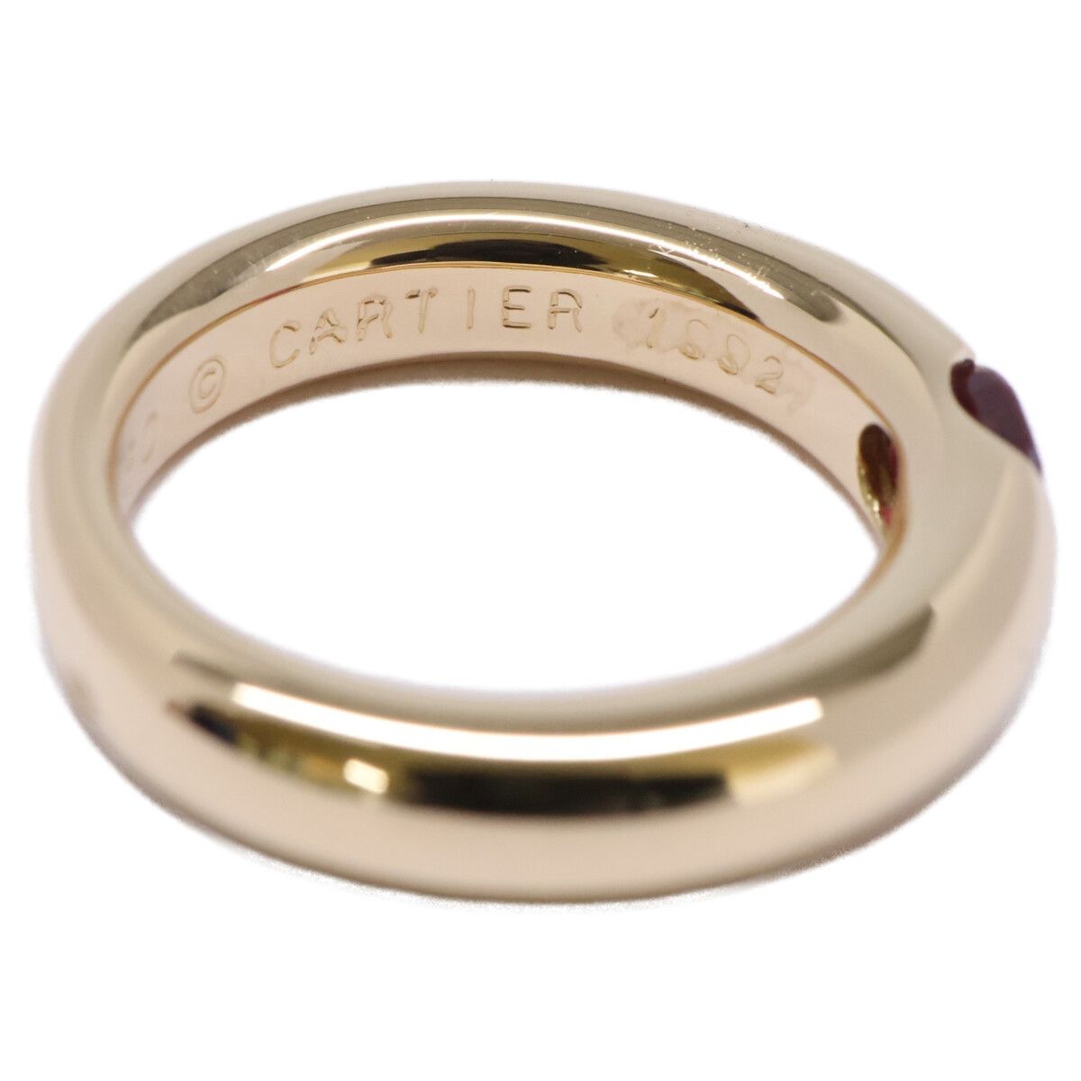 Cartier Polished 750 Ruby Ellipse 49 Ring — view 5
