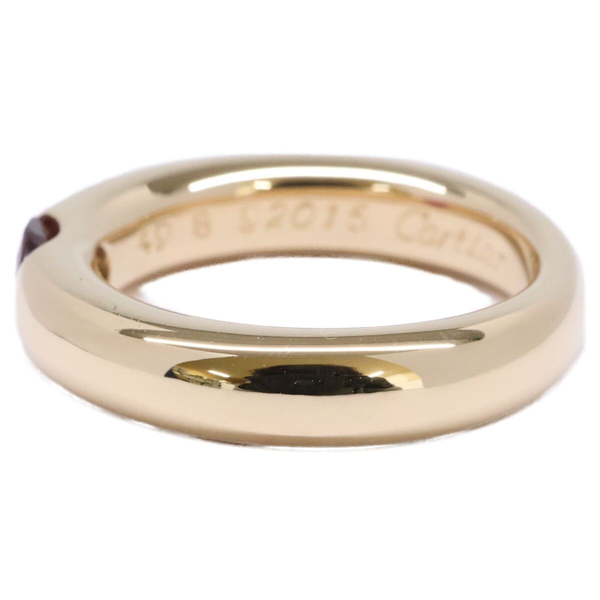 Cartier Polished 750 Ruby Ellipse 49 Ring — view 2