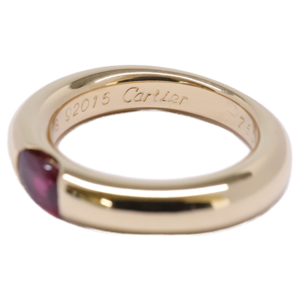 Cartier Polished 750 Ruby Ellipse 49 Ring — view 7