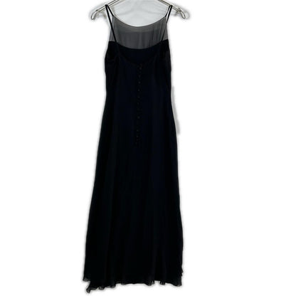 Chanel CC Logo Button Camisole Long 36 with Sheer Cape — view 5