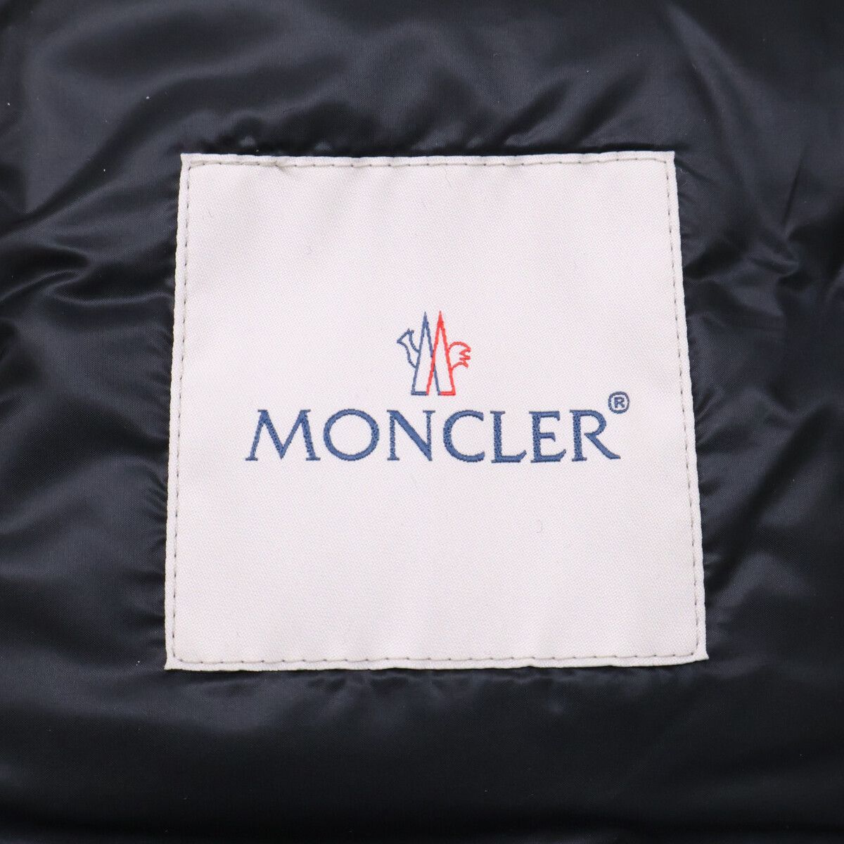 Moncler Riom Wool Contrast Hooded Down Jacket — view 4