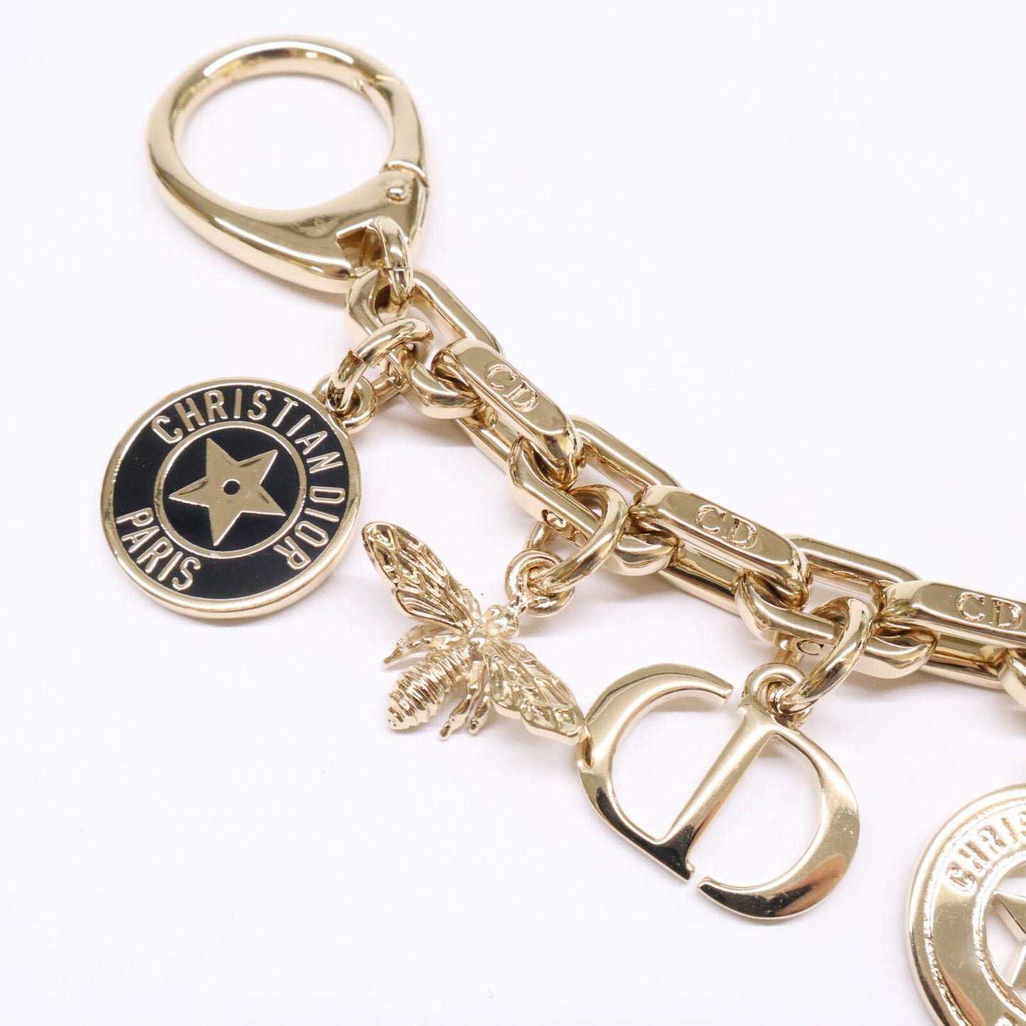 Dior 30 Montaigne Bag Charm Metal & Lacquer — view 3