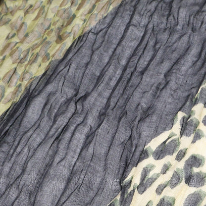Louis Vuitton Camouflage Pattern Cashmere Silk Scarf — view 5