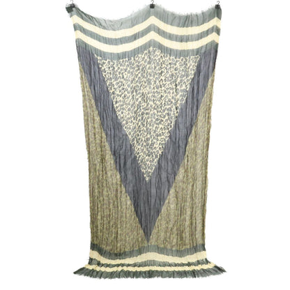 Louis Vuitton Camouflage Pattern Cashmere Silk Scarf