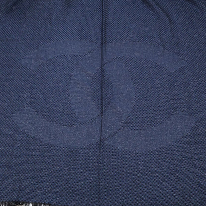 Chanel CC Logo Cashmere Silk Scarf — view 5