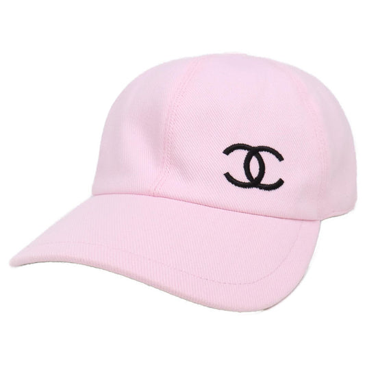 Chanel CC Logo Cotton Silk Classic Baseball Cap