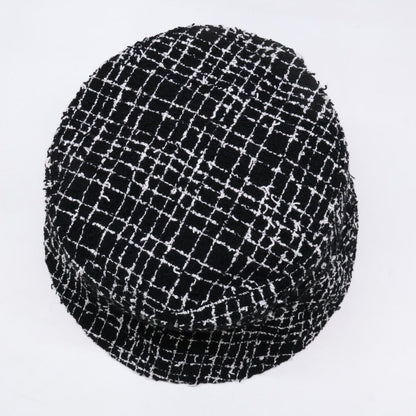 Chanel CC Logo Tweed Bucket — view 6