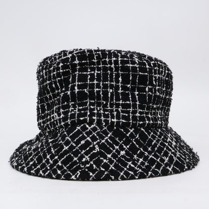 Chanel CC Logo Tweed Bucket — view 5