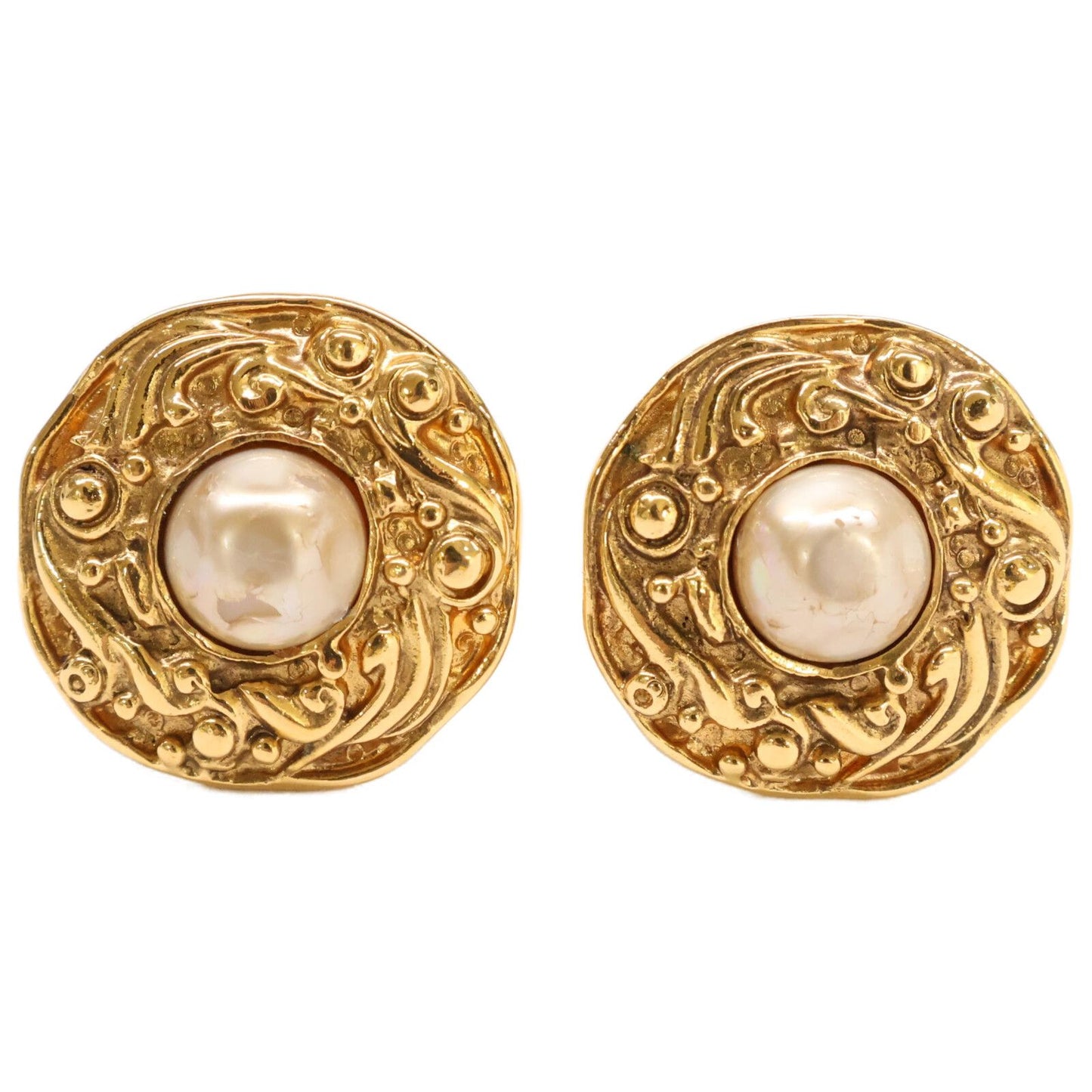 Chanel Imitation Pearl Earring