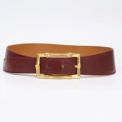 Hermes B Toki Bamboo Buckle Leather Belt — view 2