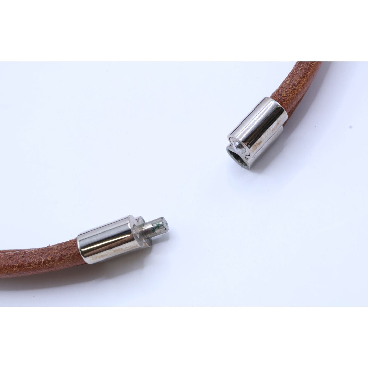 Hermes Heraku Tall Leather Necklace — view 5
