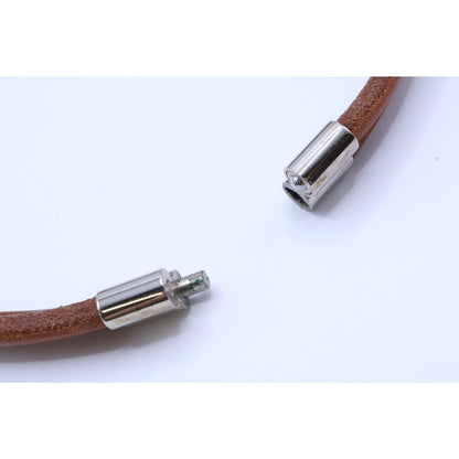 Hermes Heraku Tall Leather Necklace — view 5