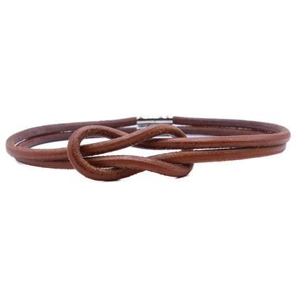 Hermes Heraku Tall Leather Necklace — view 2