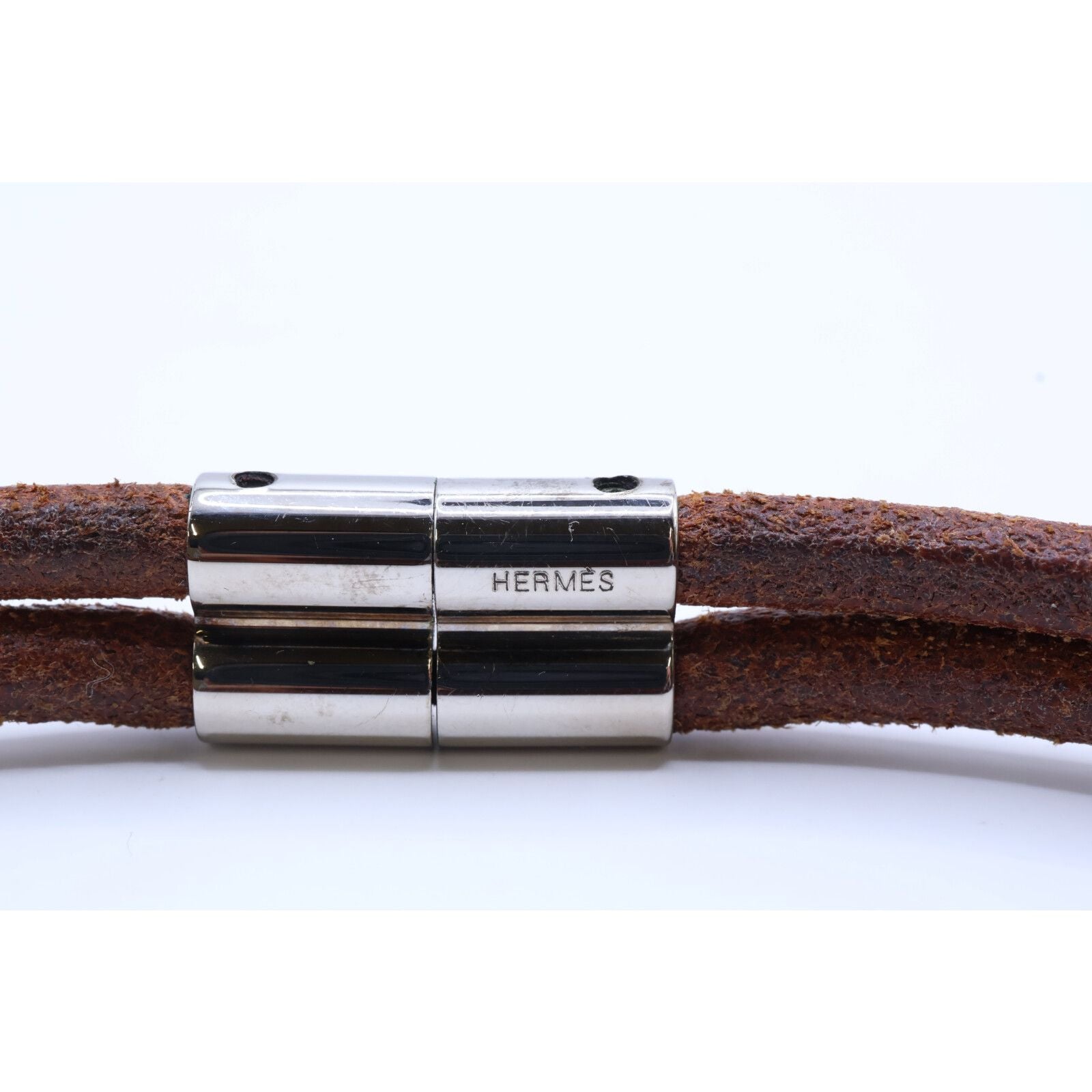 Hermes Heraku Tall Leather Necklace — view 6