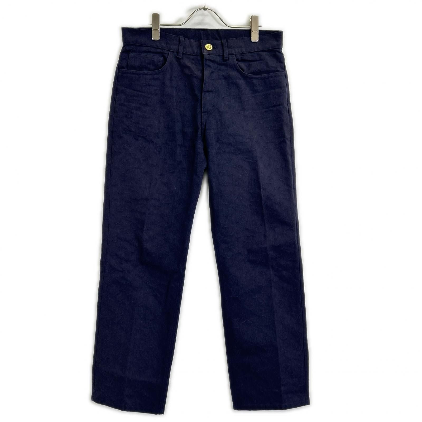 Louis Vuitton Vit Monogram Cotton Denim Pants 31